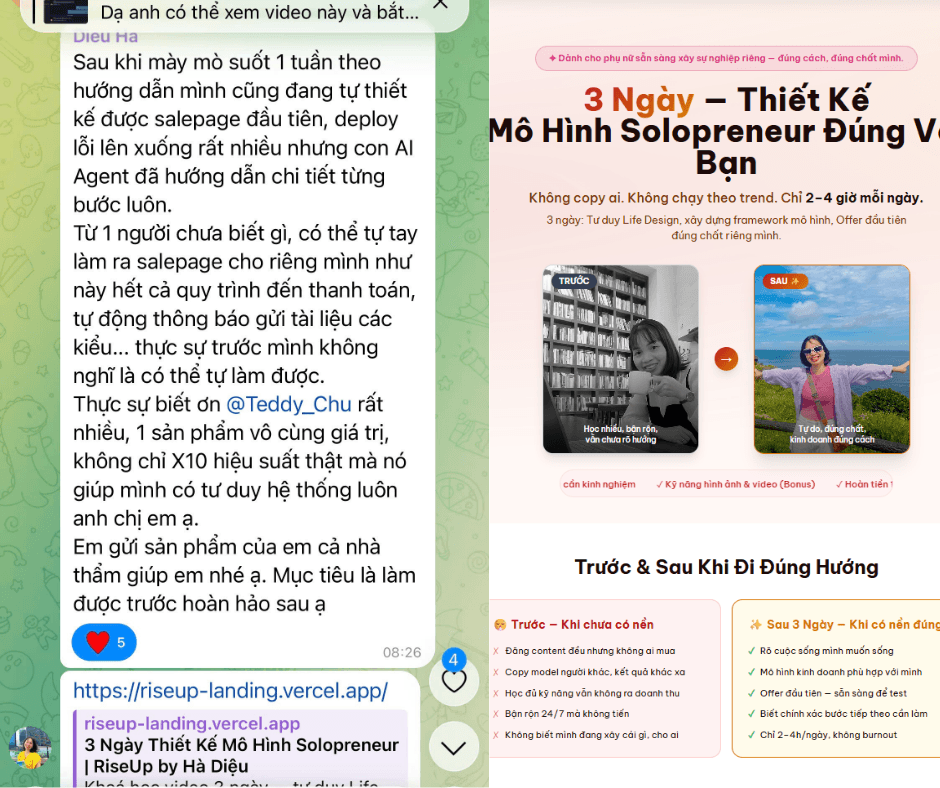 Feedback thành viên cộng đồng 7