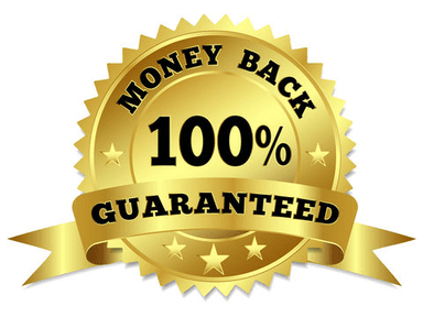 100% Money Back Guarantee